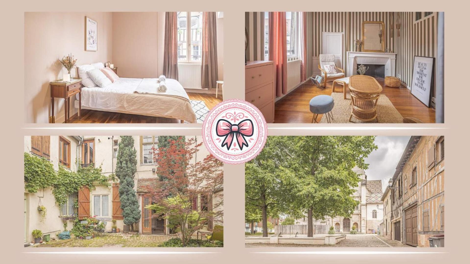 L'Ecrin De Charme Apartment Troyes Ngoại thất bức ảnh